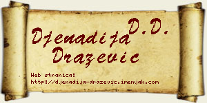 Đenadija Dražević vizit kartica